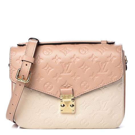 louis vuitton pochette metis beige rose creme|louis vuitton pochette.